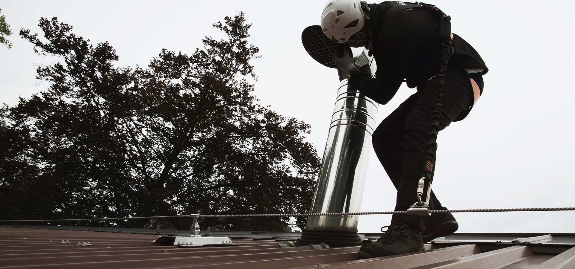 Securing window cleaning at the Kraizbierg facilities