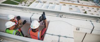 The SecuRope cable lifeline was installed in Qatar Foundation