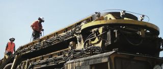 Securope lifeline on train roof - Australia