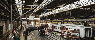 SafeAccess fall restraint system for trains maintenance Mechelen