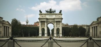 Securope engineered fall protection Arco della pace Milano