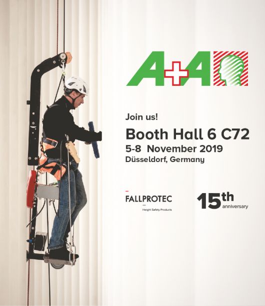 Fallprotec at the A+A 2019