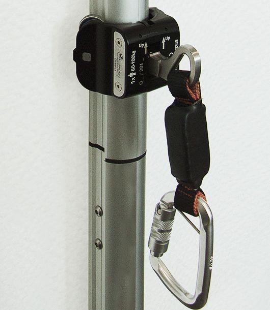 The rigid lifeline SecuRail 2016 is now available in a vertical configuration